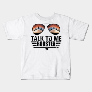 Talk To Me Rooster Kids T-Shirt